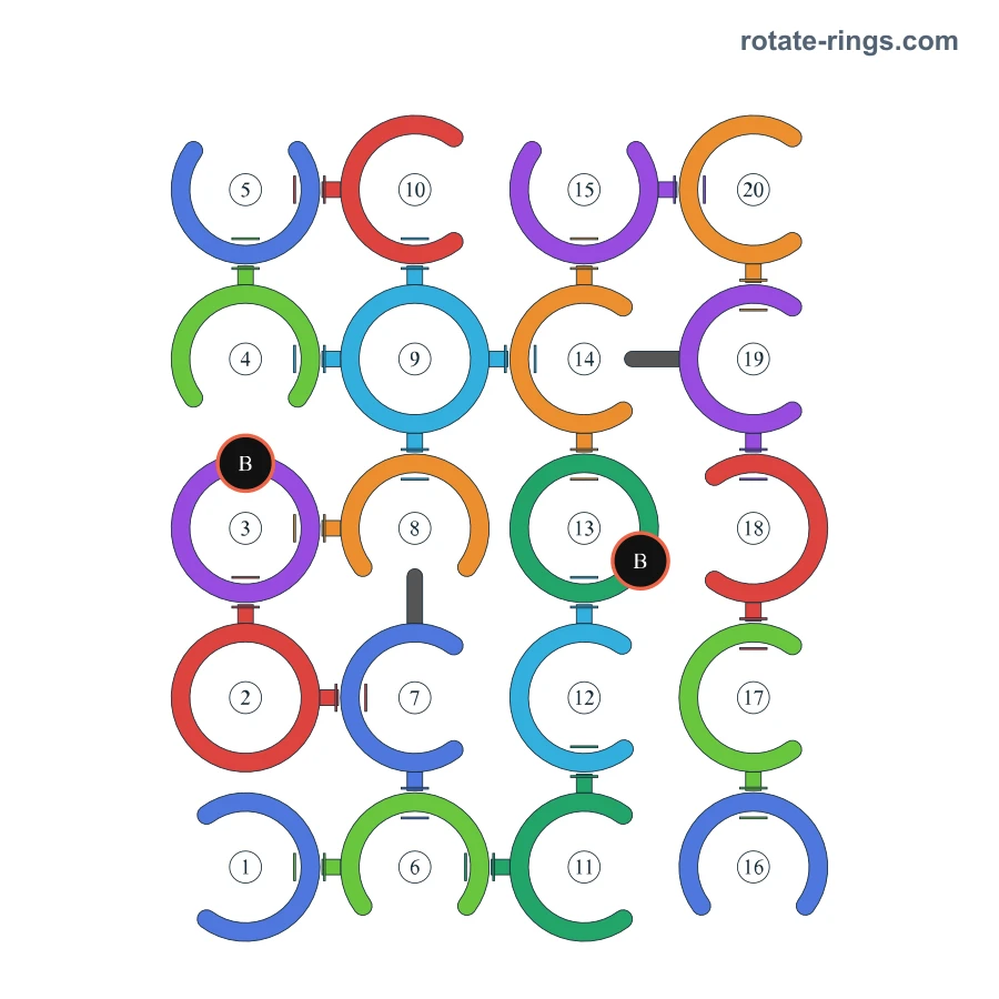 Level 39 · Schedules I · Board diagram