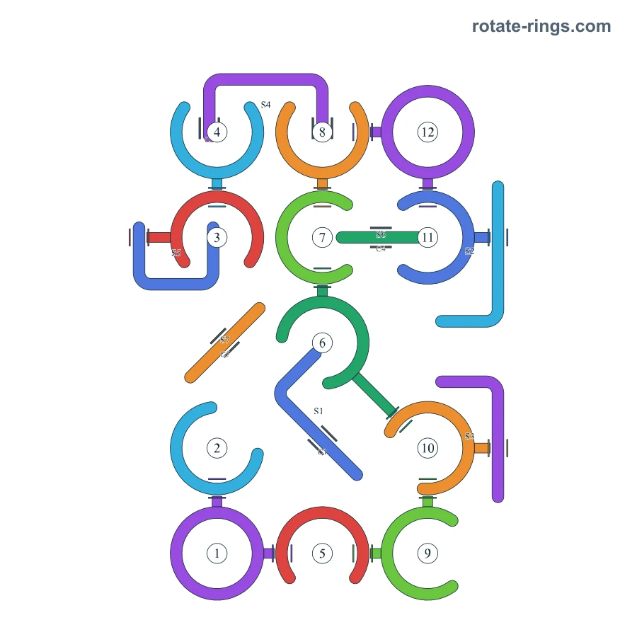 Level 62 · Schedules E · Board diagram