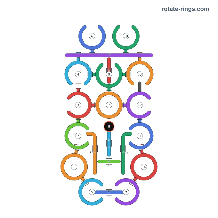 Level 23 · Schedules H, J · Board diagram